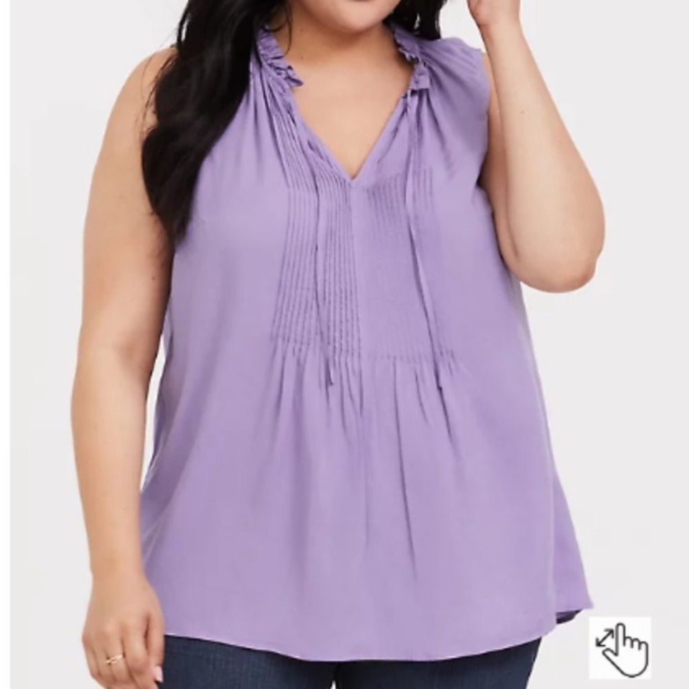 Purple tanktop